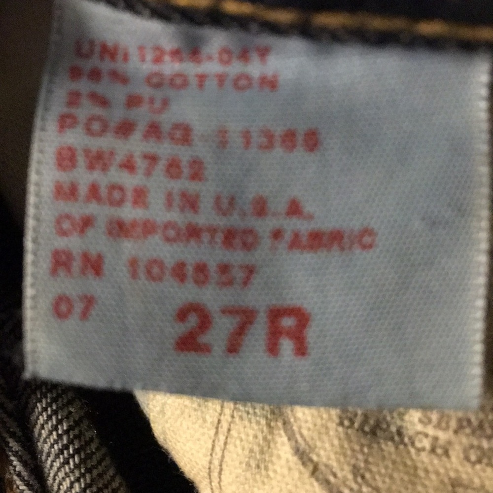 AG ADRIANO GOLDSCHMIED TOMBOY Size 27 B24 - Picture 4 of 4